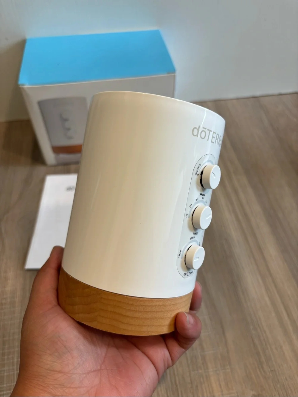 Doterra Cloud Waterless Diffuser Essential Oils with Power Cord Open Box